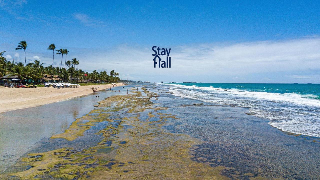 Bangalo 4Qts-Beira-Mar Com Cozinheira-Sh034 Villa Pôrto das Galinhas Kültér fotó